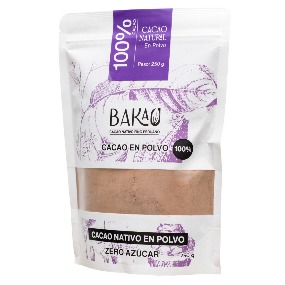 Cacao en Polvo 100% Cacao x 250g