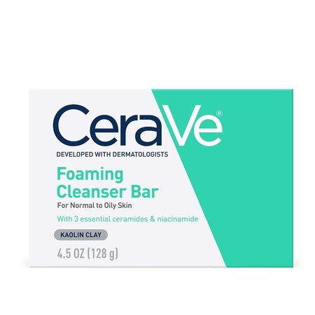 CERAVE BARRA LIMPIADORA PARA PIEL GRASA 4.5 OZ / 128 GR