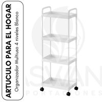 Organizador Multiuso 4 niveles Blanco