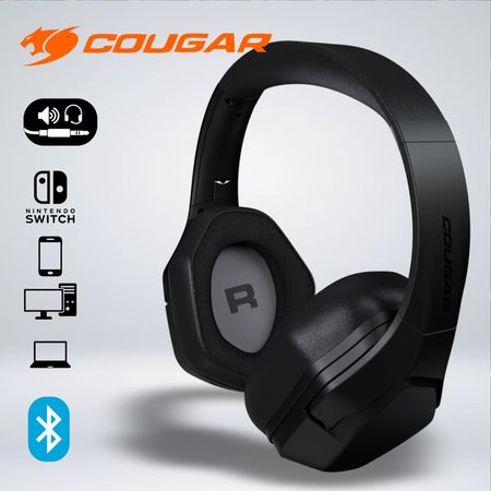 AUDIFONO GAMER COUGAR SPETTRO BLUETOOTH AMPLIFICACION AMBIENTAL