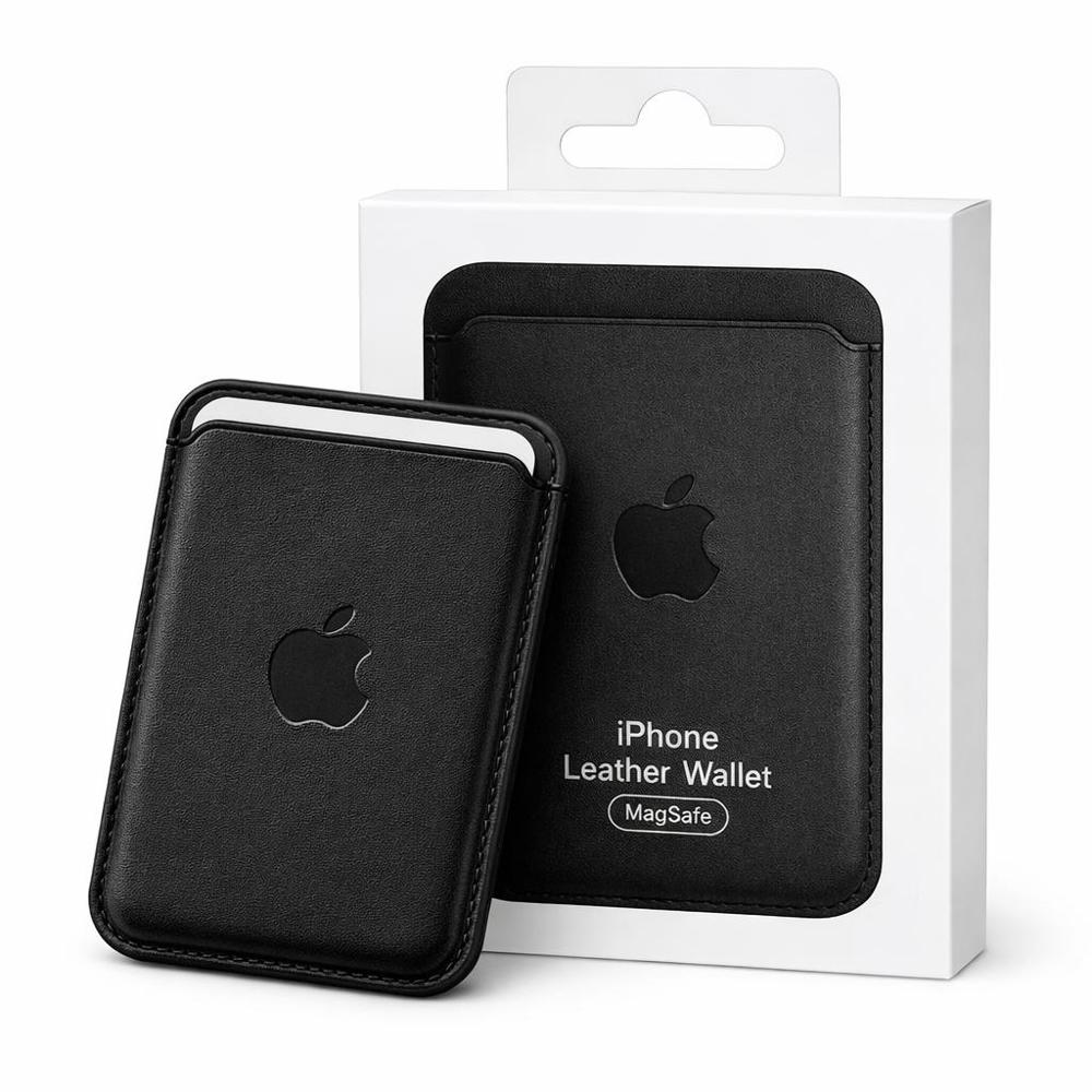 Tarjetero Wallet Magsafe Apple Cuero Original