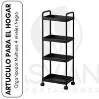 Organizador Multiuso 4 niveles Negro