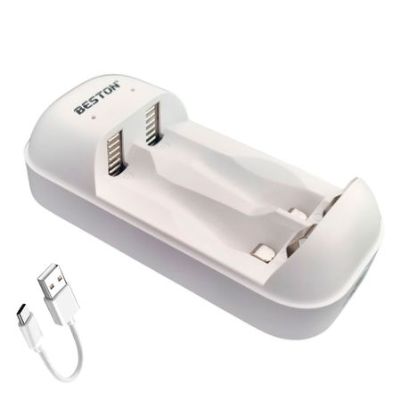 Cargador Inteligente de Pilas Ni-MH 2 puestos AA y AAA