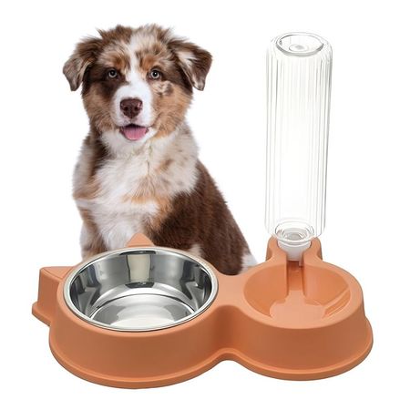 Dispensador AUTOMÁTICO de Botella Talla XL para Mascotas MELÓN