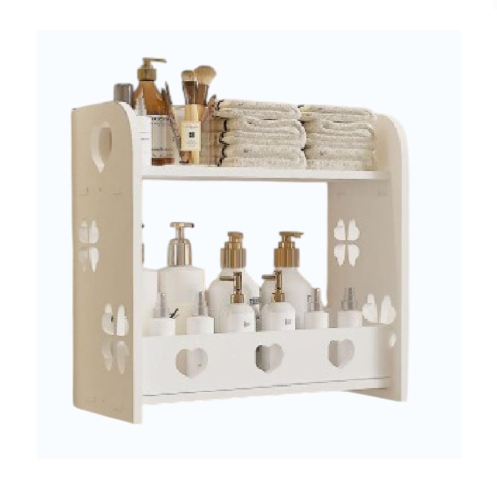 Organizador De Baño De Color Blanco