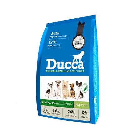 Alimento Ducca Adulto Super Premium Raza Pequeña 3Kg