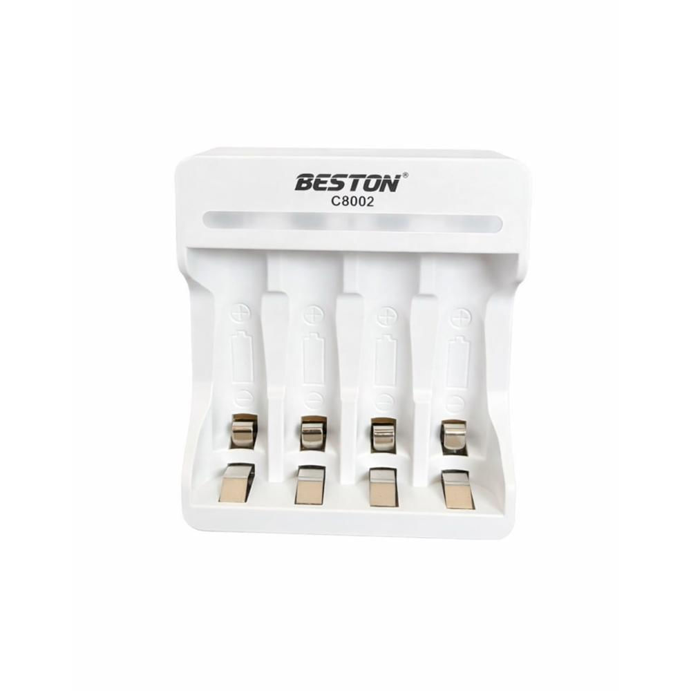 Cargador Inteligente de Pilas AA y AAA Ni-MH 4 Puestos C8002