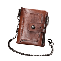 BILLETERA DE CUERO BULLCAPTAIN MULTIFUNCIONAL Y292222B