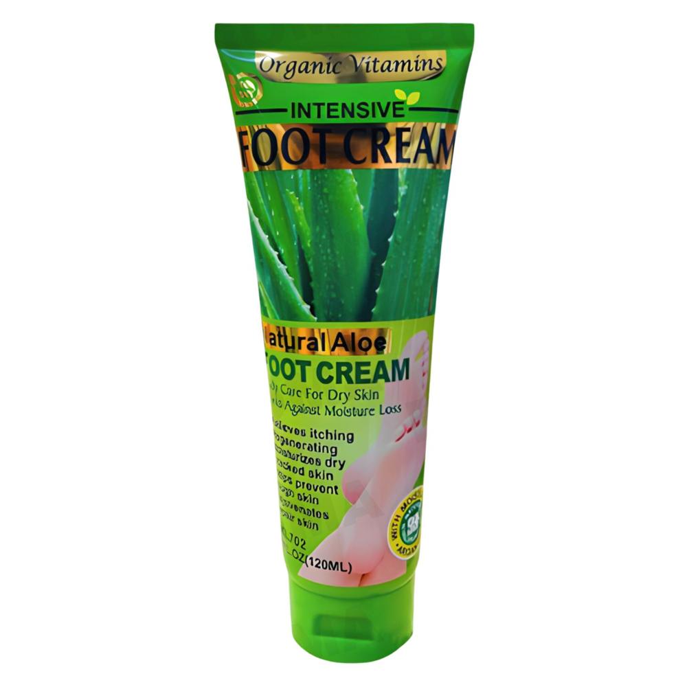 CREMA PARA PIES ALOE VERA 120ML WOKALI