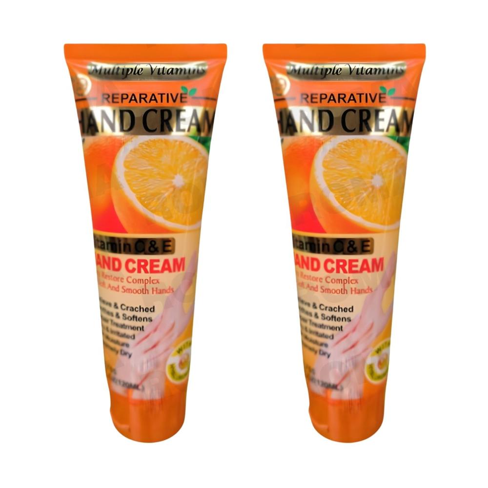 PACK 2 CREMA DE MANOS VITAMINA C Y E 120ML WOKALI