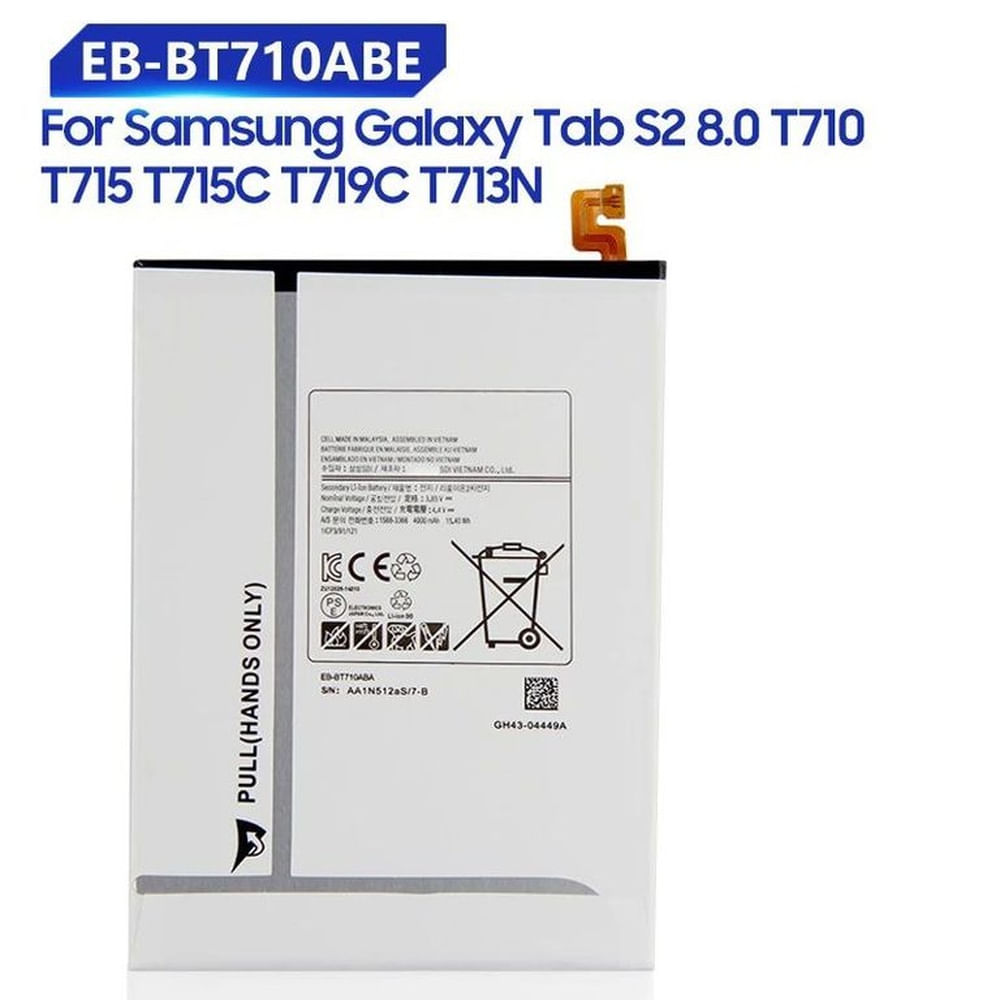 BATERIA SAMSUNG GALAXY TAB S2 8.0 (T710) - NUEVO