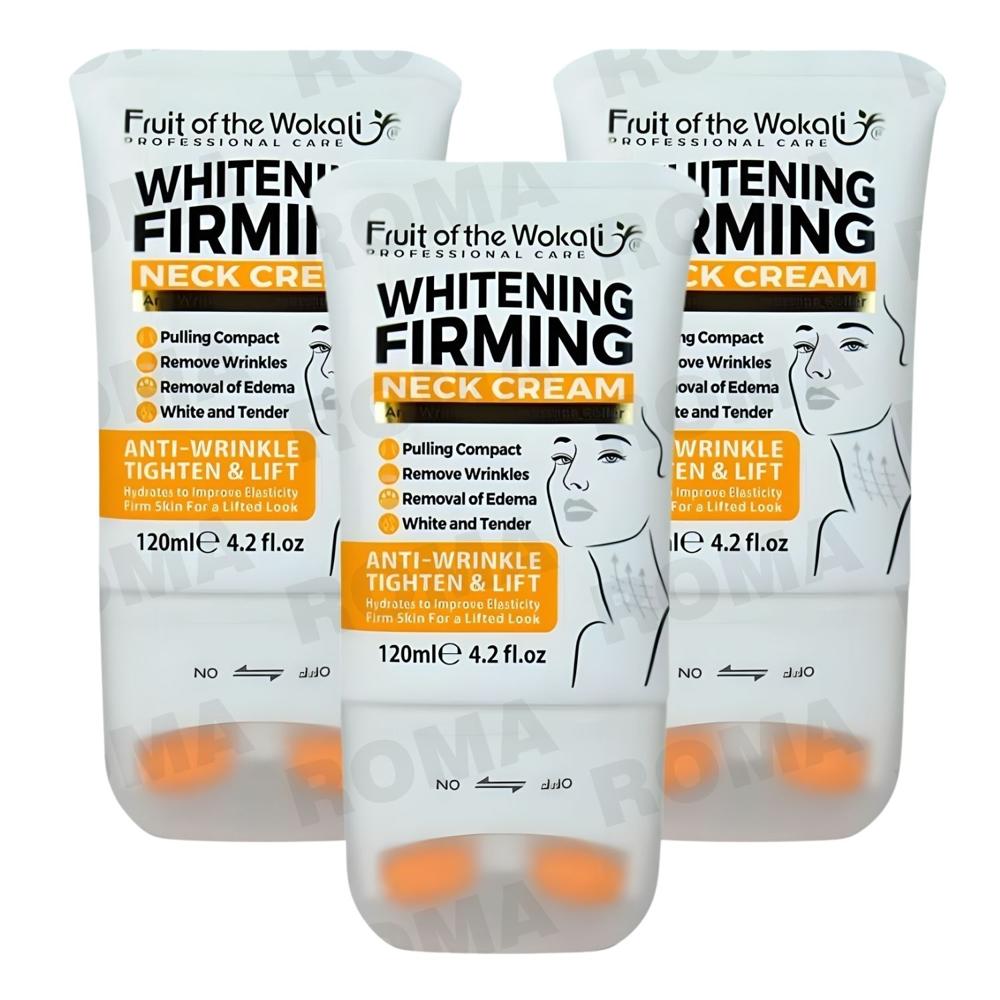 PACK 3 CREMA ACLARADORA PARA EL CUELLO 120ML WOKALI