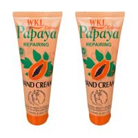 PACK 2 CREMA DE MANOS PAPAYA 120ML WOKALI