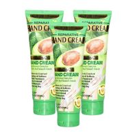 PACK 3 CREMA DE MANOS PALTA 120ML WOKALI