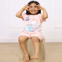 Pijama Mujer Kym Pijamas Fish Cat Camiseta con Estampado