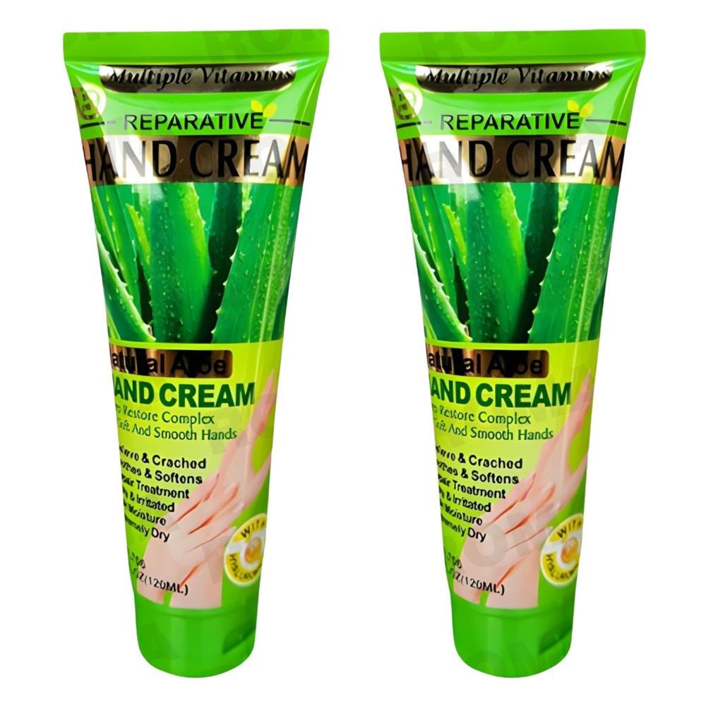 PACK 2 CREMA DE MANOS ALOE VERA 120ML WOKALI