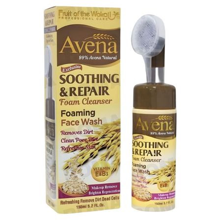 LIMPIADOR FACIAL EN ESPUMA AVENA 150ML WOKALI