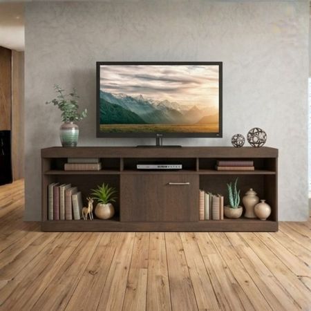 Mesa de TV 70'' Minseo Marrón | Masiva Home