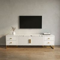 Mesa de TV 50'' Amara Blanco | Masiva Home