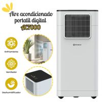 AIRE ACONDICIONADO IMACO PORTATIL DIGITAL 6500 BTU - AC7000