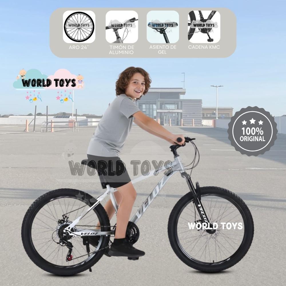 Bicicleta Montañera Aro 24 ROMA MTB Edición Limitada Light Yellow