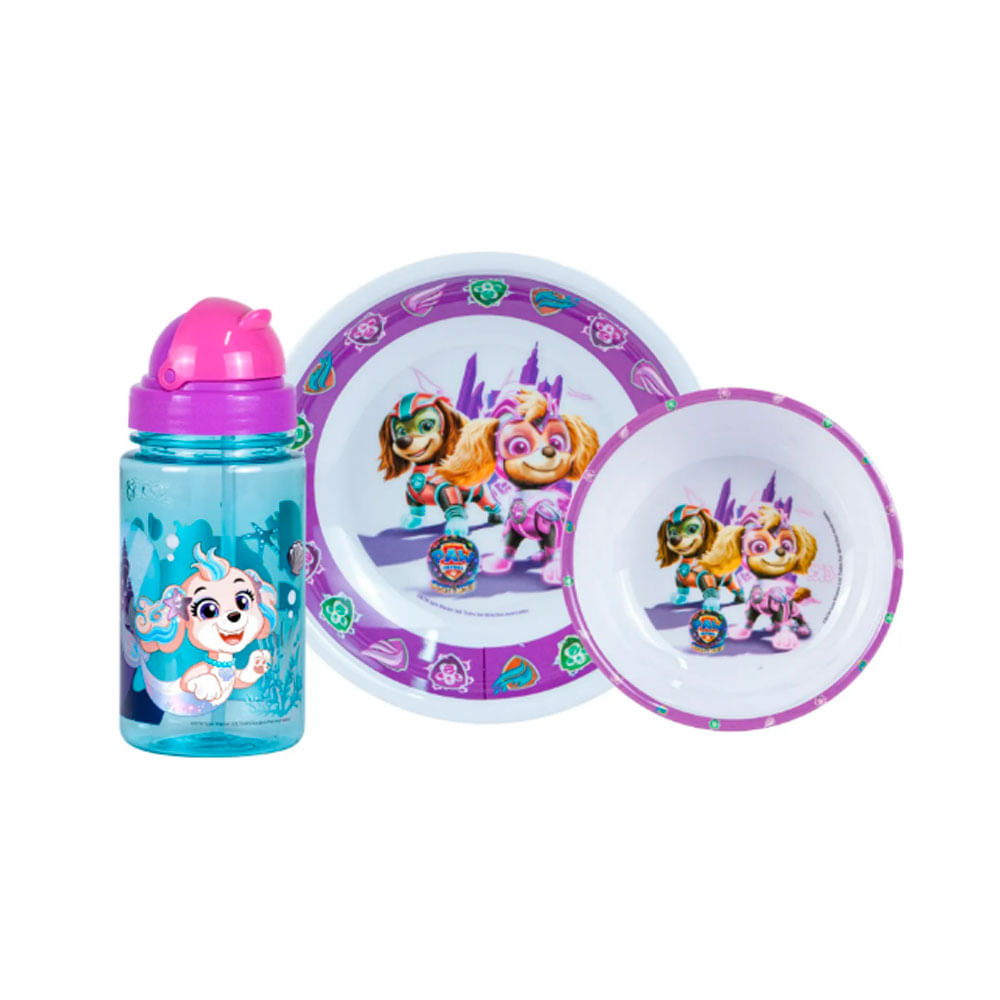 Vajilla Infantil Paw Patrol N  Tomatodo Scool Melamine 703522