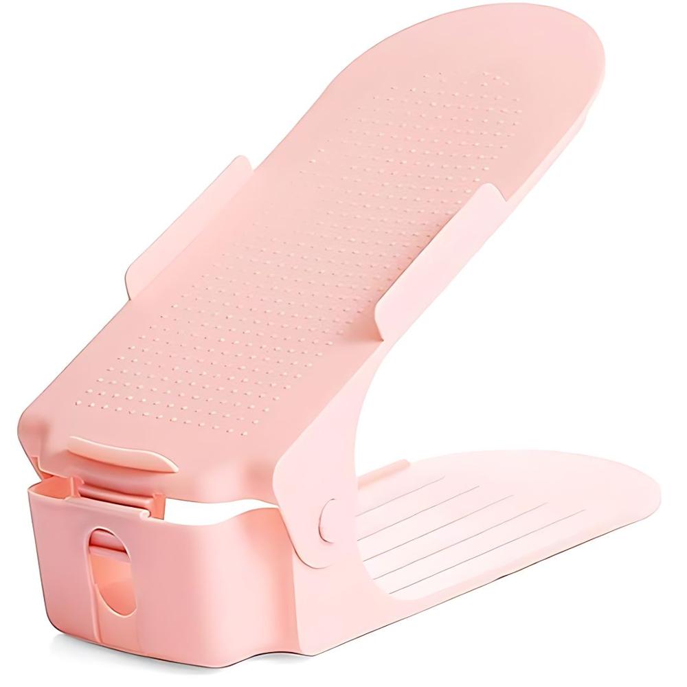 Set de 10 Organizadores de Zapatos de altura ajustable rosado