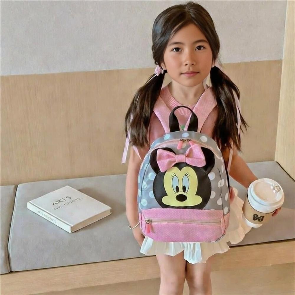 MOCHILA NIÑA MINI LAZO COLEGIO JARDIN ESCOLAR CIERRES COMPARTIMIENTOS BOLSO VERANO NAVIDAD GENIEKA