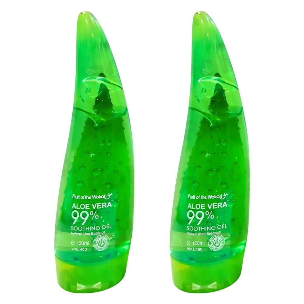 PACK 2 GEL CALMANTE ALOE VERA 120ML WOKALI