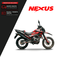 Motocicleta NEXUS 200 DM Rojo