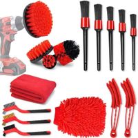 Kit de Accesorios de Limpieza Cepillos Cabezales Para Taladro