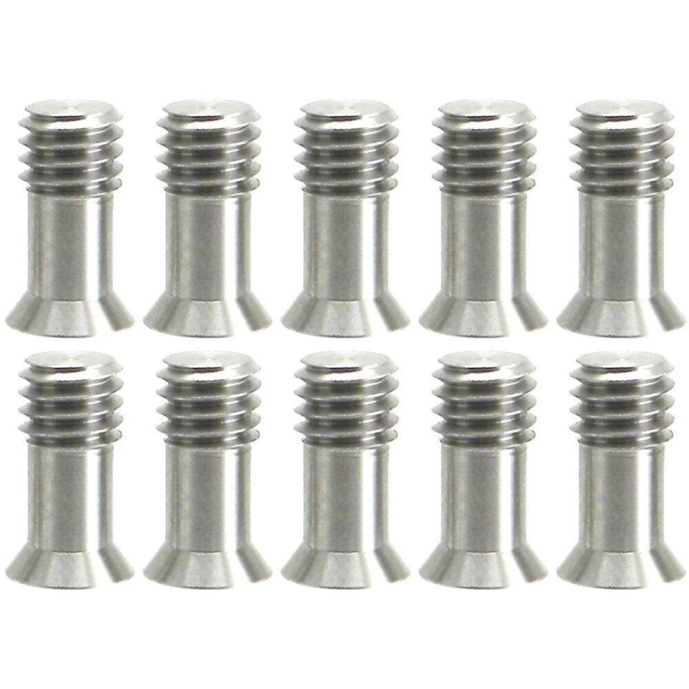 Tornillo Bullet Desmond 3/8"-16, 19mm de Acero Inoxidable (Paquete de 10)