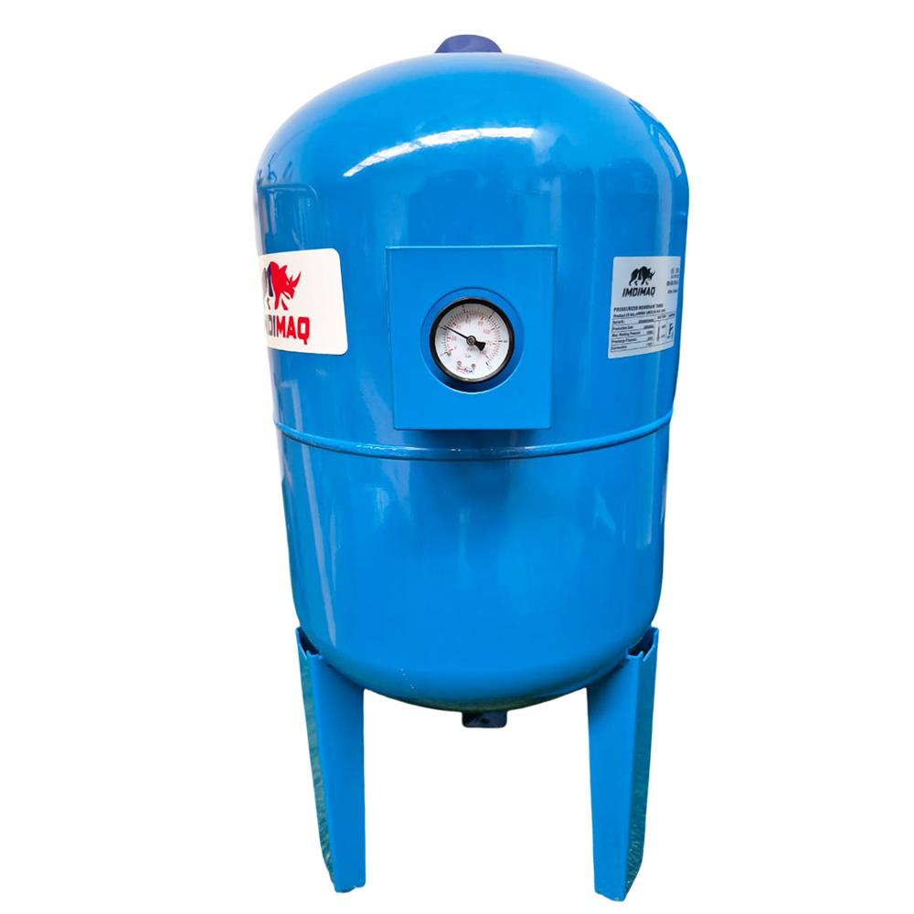 Tanque Hidroneumático 60L Vertical 10 Bar con Membrana EPDM para Sistemas de Presión de Agua