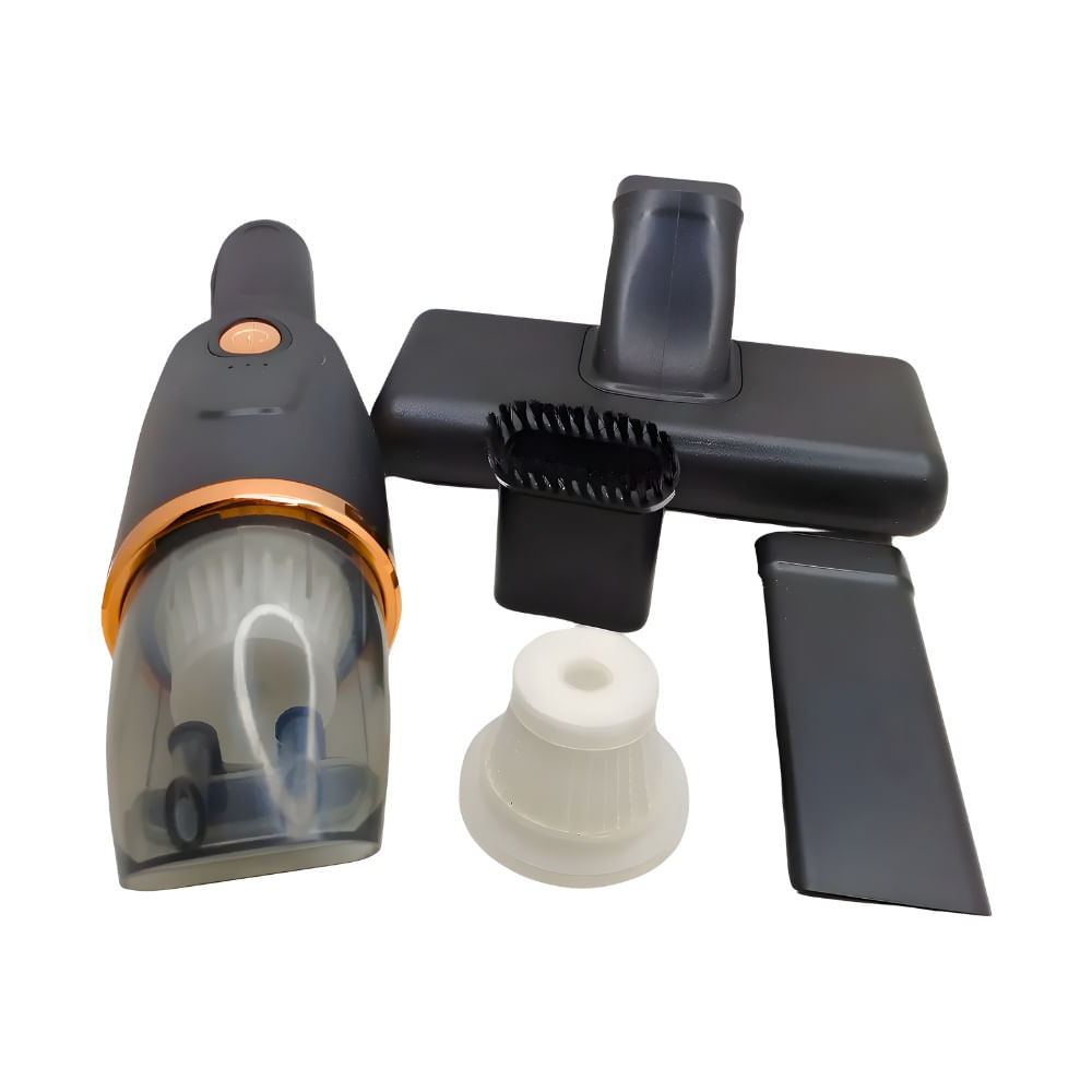 Aspirador Portátil 2 en 1 con Eliminador de Ácaros