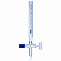 BURETA DE VIDRIO CON LLAVE DE TEFLON 100ML - BIOHALL