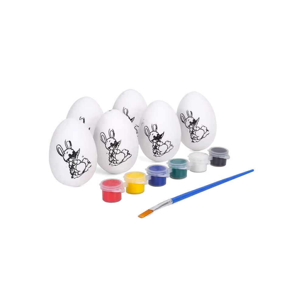 PASCUA - Huevos de Espuma Set de 06pzs pack