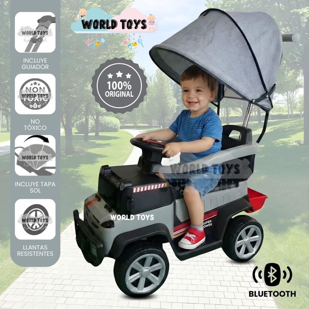 Correpasillo Guiador HOOD TRUCK para Niños Grey