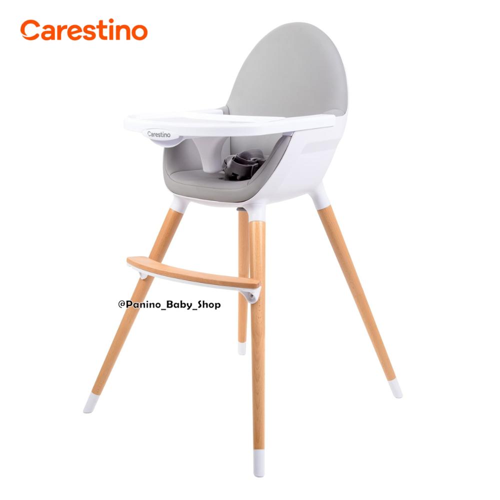 Silla de Comer 2en1 CARESTINO -NEO- Gris Claro NEO-002