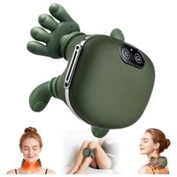 Masajeador de Cuello y Hombros con Calor 4D Amasamiento Profundo y Masaje Shiatsu