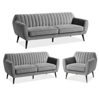 SALA DANY GRIS 3 2 1 CUERPOS - FALOTIH 3M