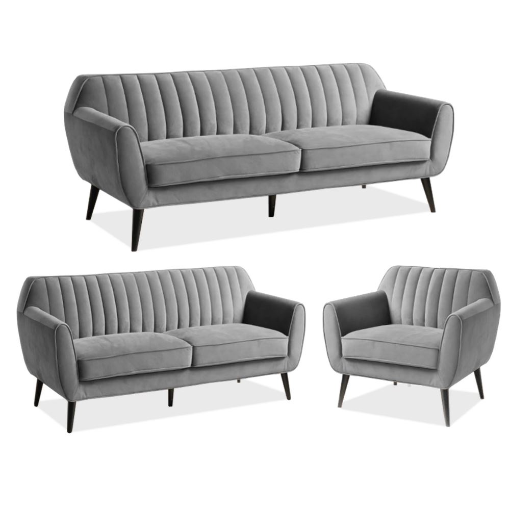 SALA DANY GRIS 3 2 1 CUERPOS - FALOTIH 3M