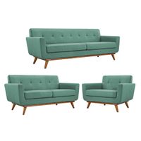 SALA BUNDY VERDE JADE 3 2 1 CUERPOS - FALOTIH 3M