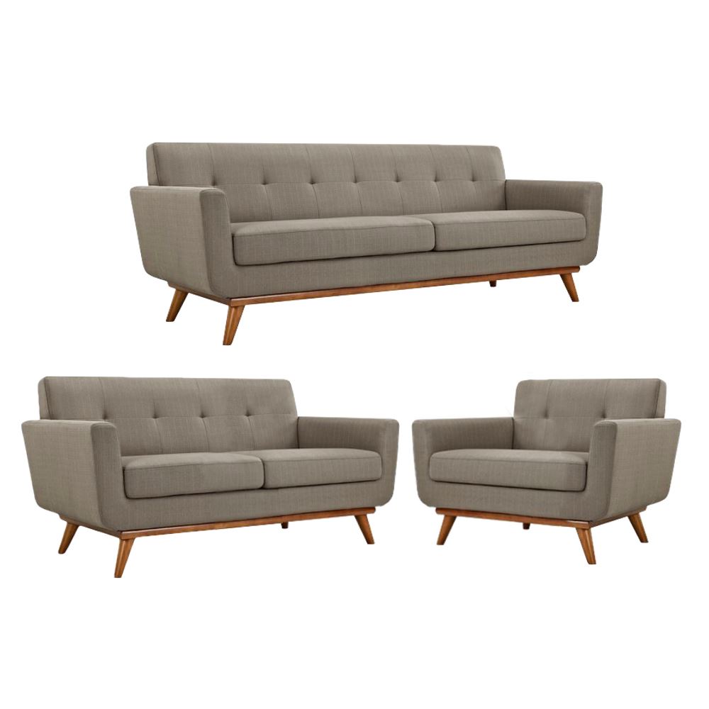 SALA BUNDY CENIZA  3 2 1 CUERPOS - FALOTIH 3M