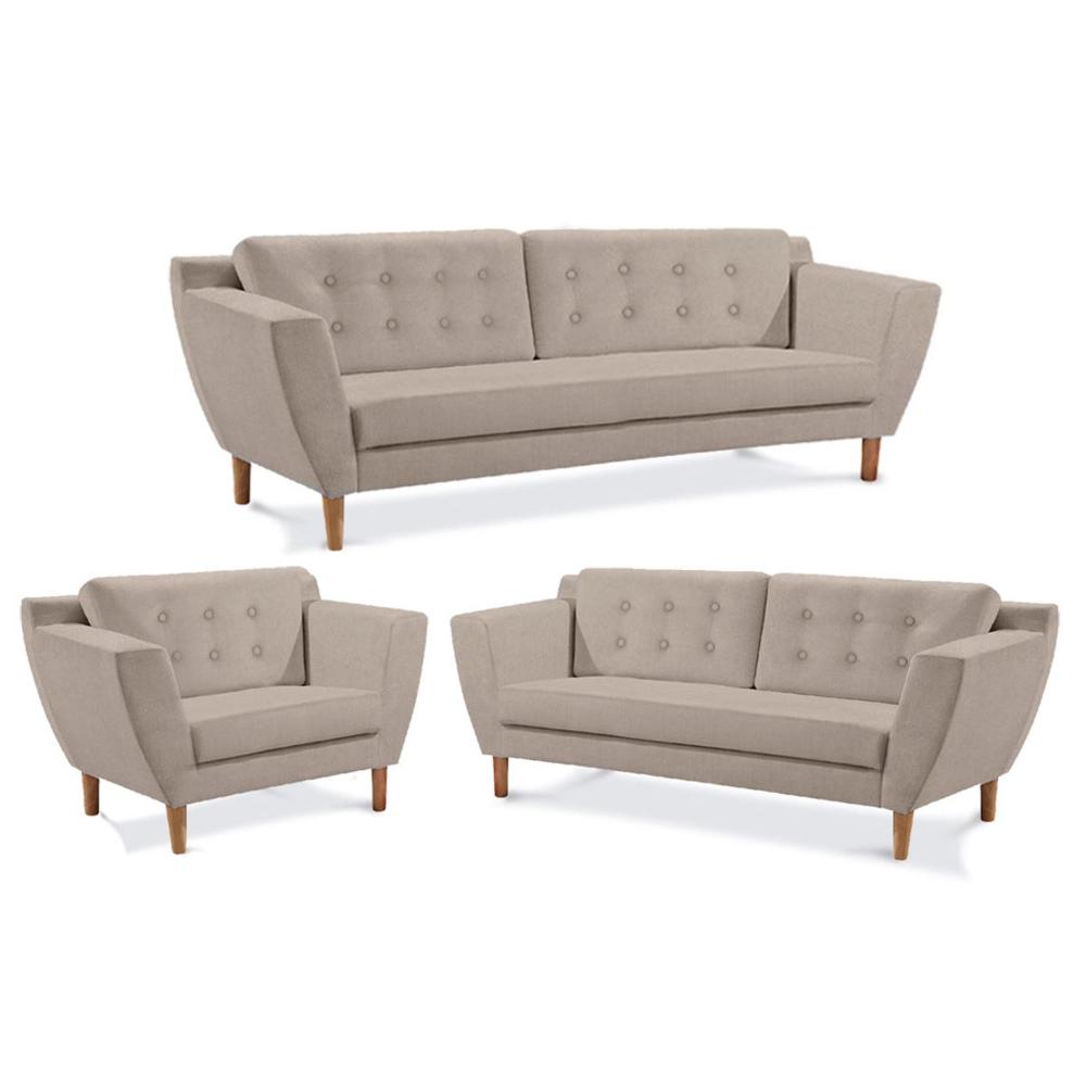 SALA BOGOTA BEIGE 3 2 1 CUERPOS - FALOTIH 3M