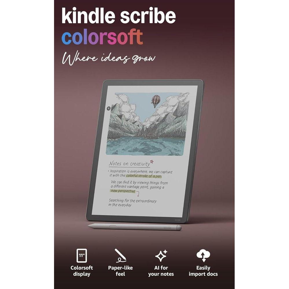 Kindle Amazon Scribe Colorsoft 64GB 11 Pulg