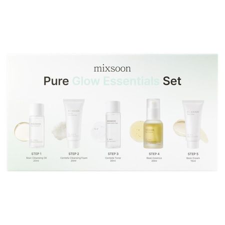Kit De Cuidado Facial Mixsoon Pure Glow - 5 Pasos Esencial
