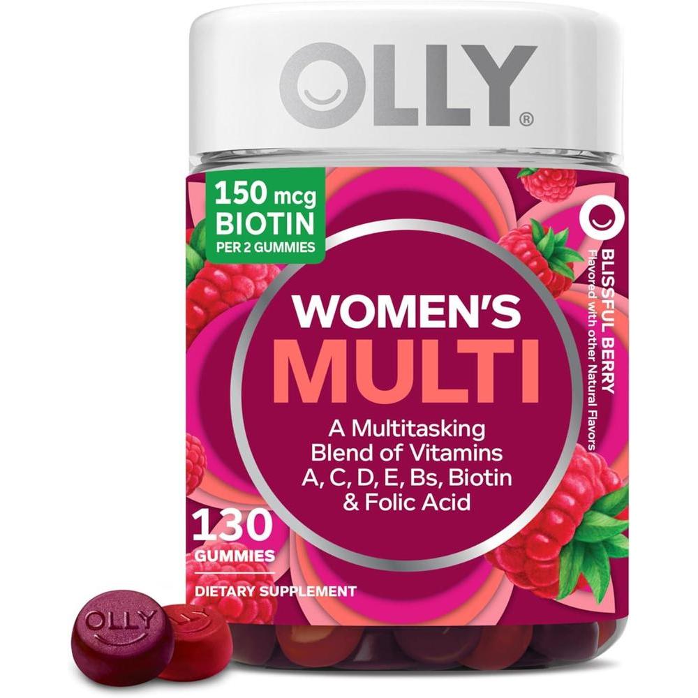 Multivitaminas Olly Gummy Vitamins A 130 Cápsulas