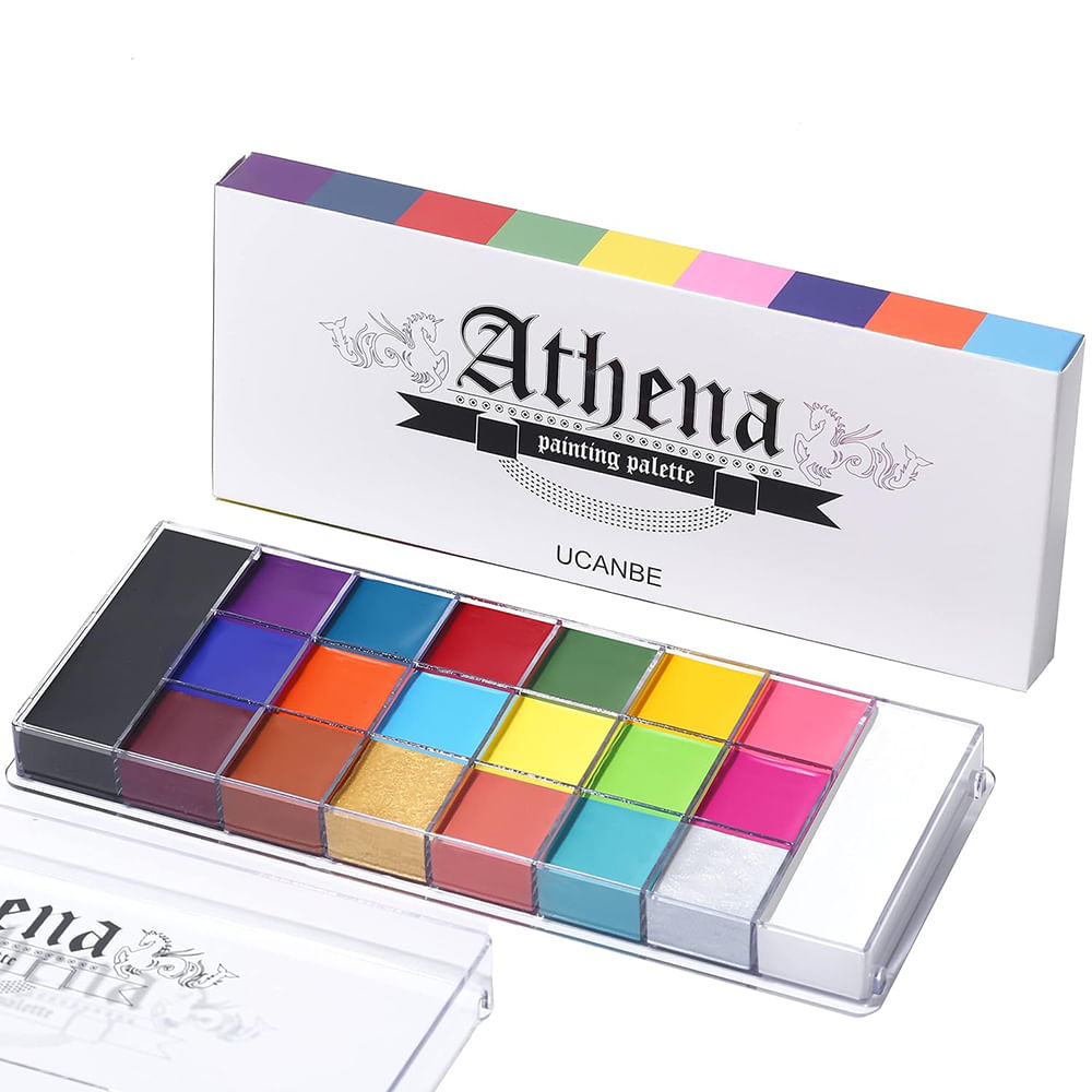 UCANBE Athena - Estuche de pintura facial y corporal al óleo