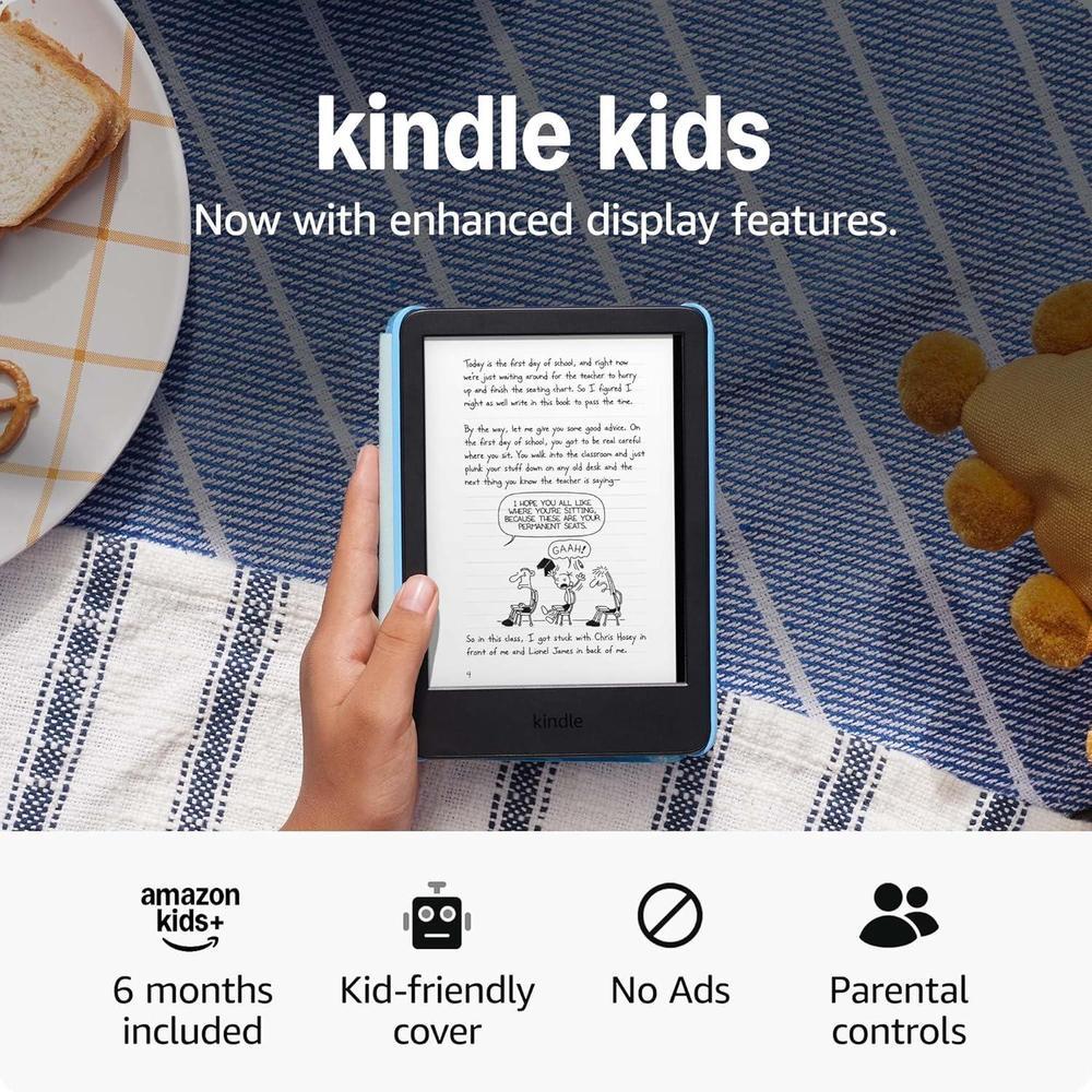 E-Reader Amazon Kindle Kids 11va. Gen. 16GB Azul