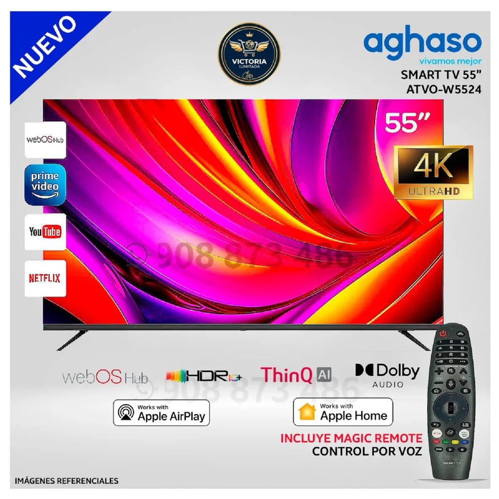 TV Aghaso 55 LED UHD 4K WebOS